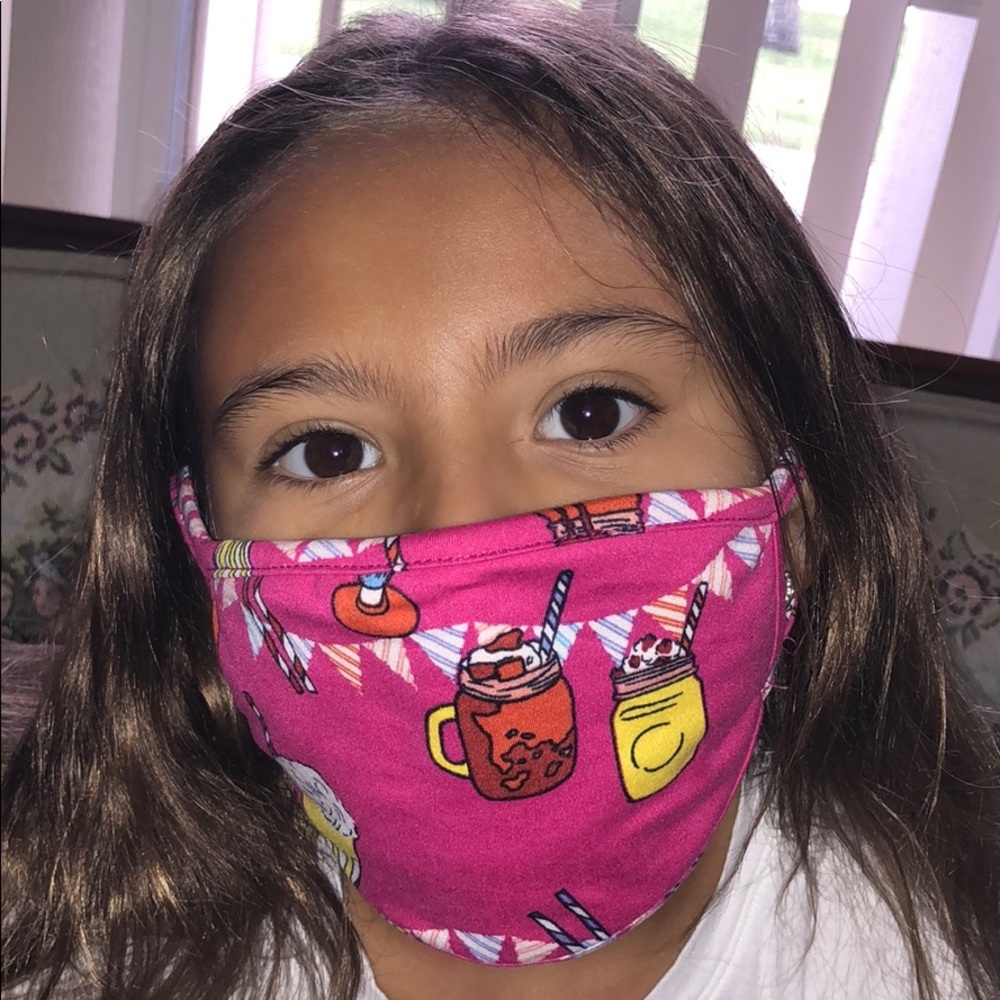 YOUTH KID'S PRINT FACE MASK